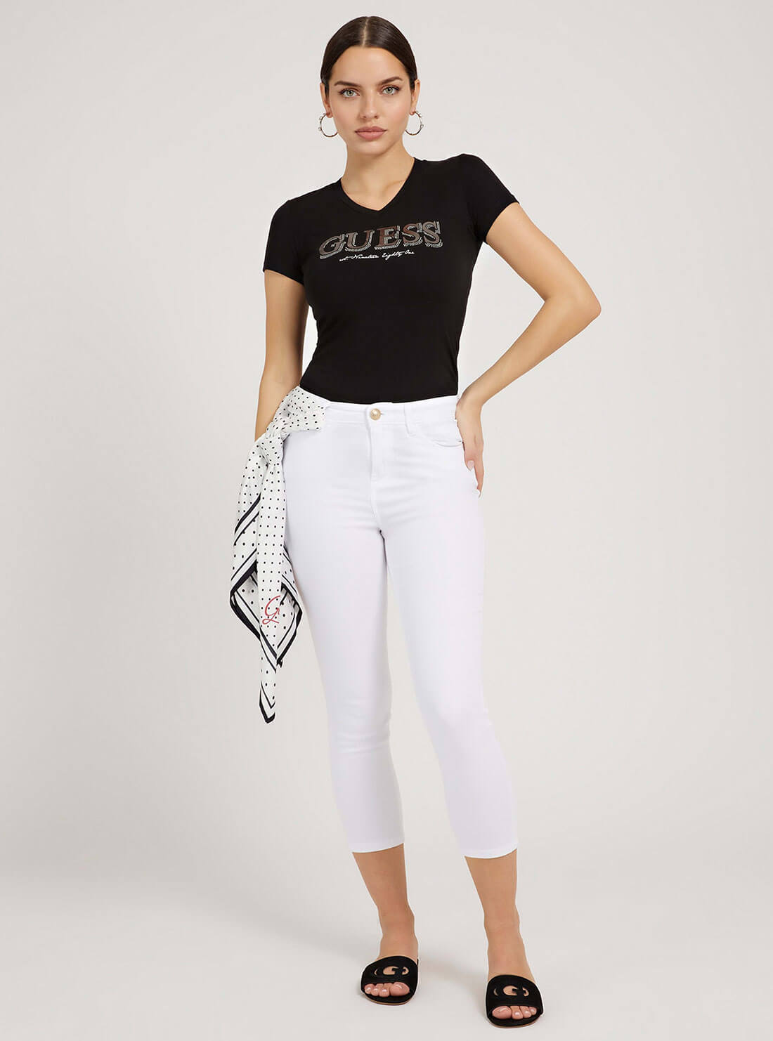 Black Trine Logo T-Shirt