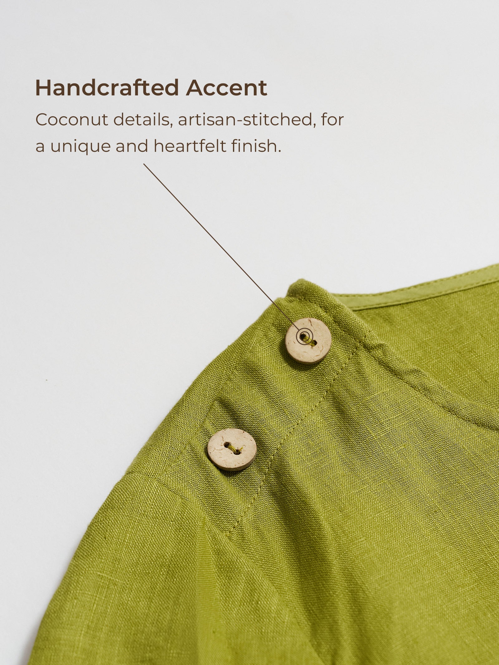 100% Linen Eyelet Short Sleeve Mini Dress LIA