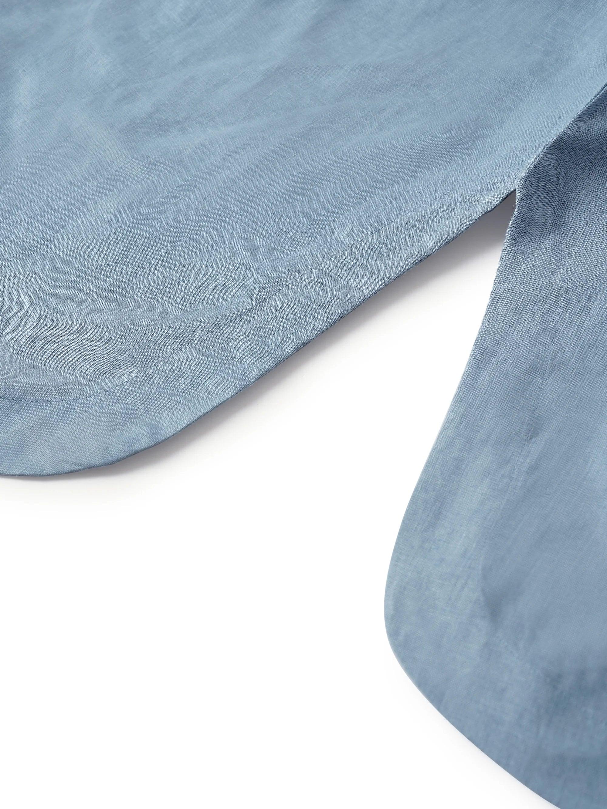 100% Linen Loose Fit Kimono Maxi Dress MADDIE