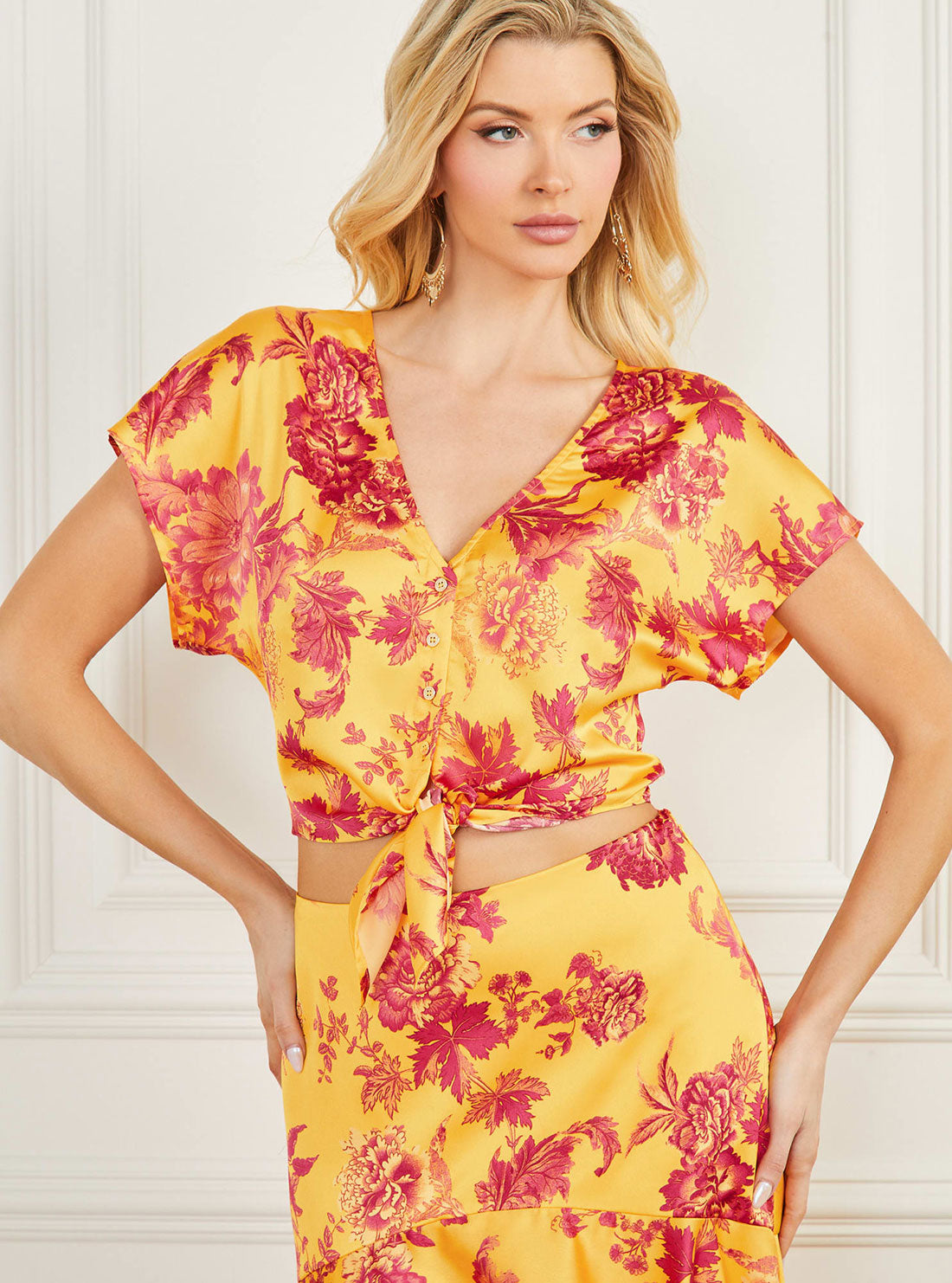 Marciano Emaya Wrap Maxi Dress