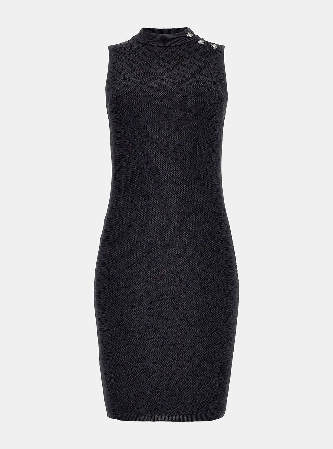 Eco Black Paula G Logo Mini Dress