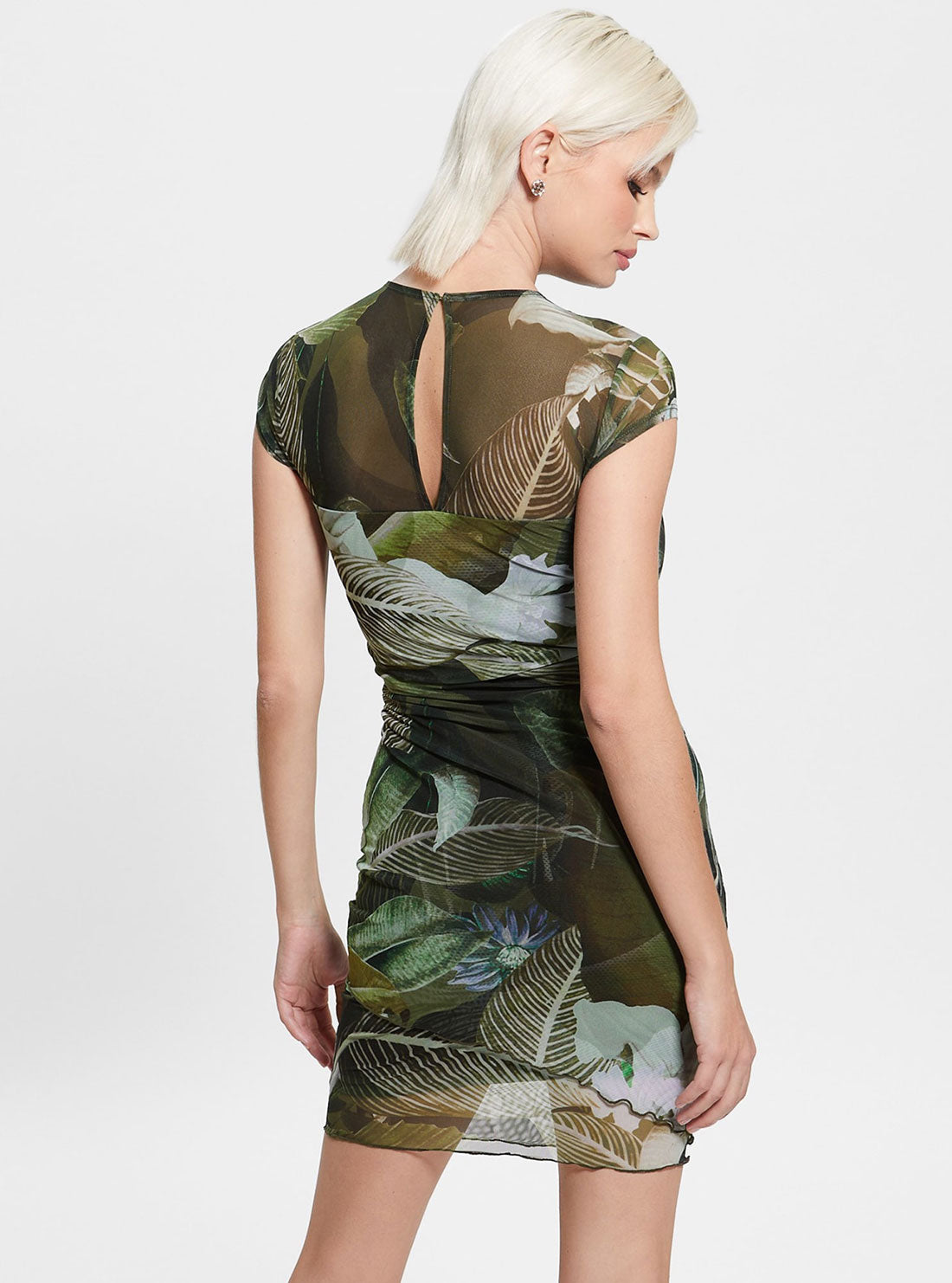 Eco Moonlit Tropic Garden Aida Mini Dress